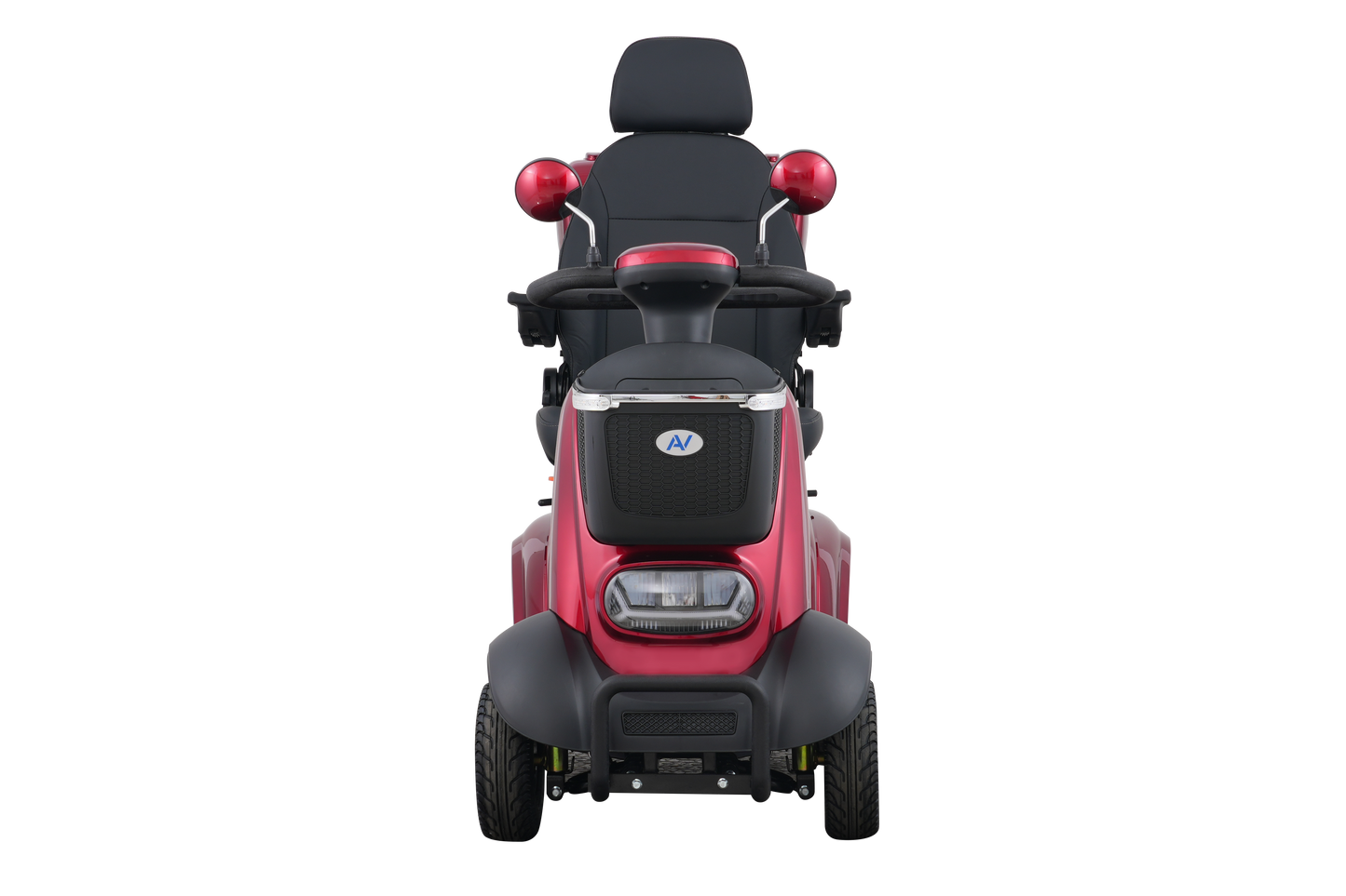 Heavy-duty 4-wheel electric mobility scooter with 120km range - Avantis Traveller model.